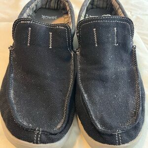 Sanuk Black Slip on Shors